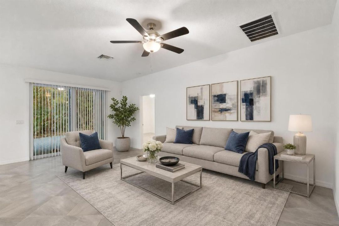 Living Room L-staged