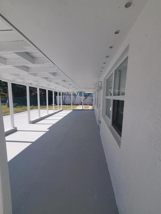 Roomy Out Door Space