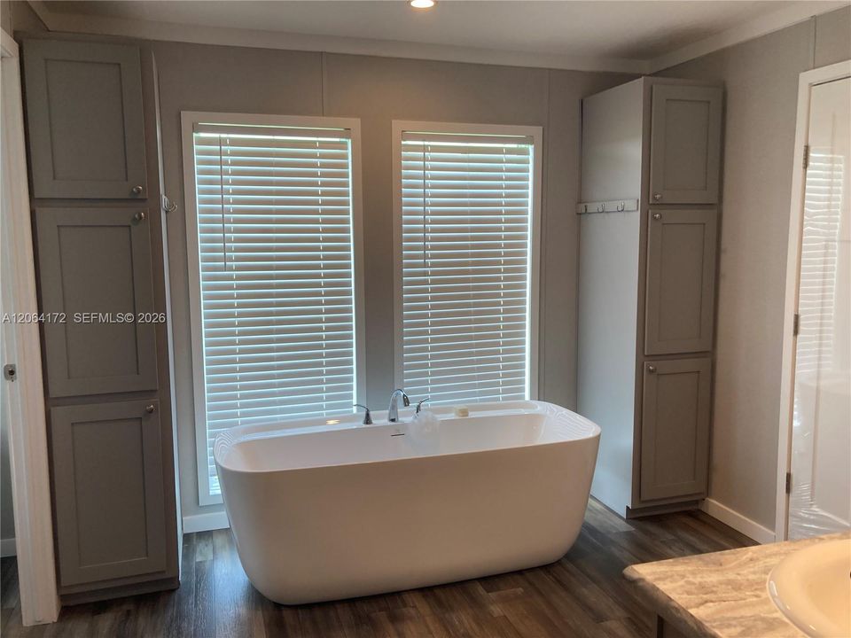 primary Separate tub