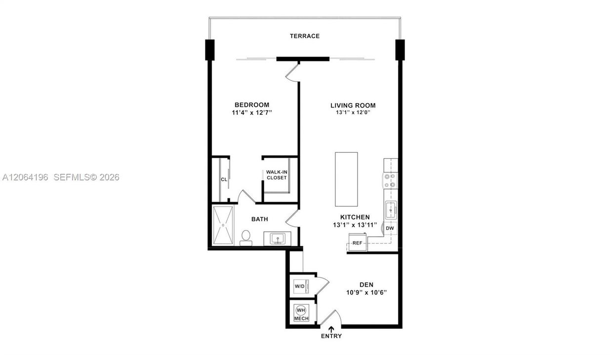 Недавно арендовано: $3,750 (1 спален, 1 ванн, 859 Квадратных фут)