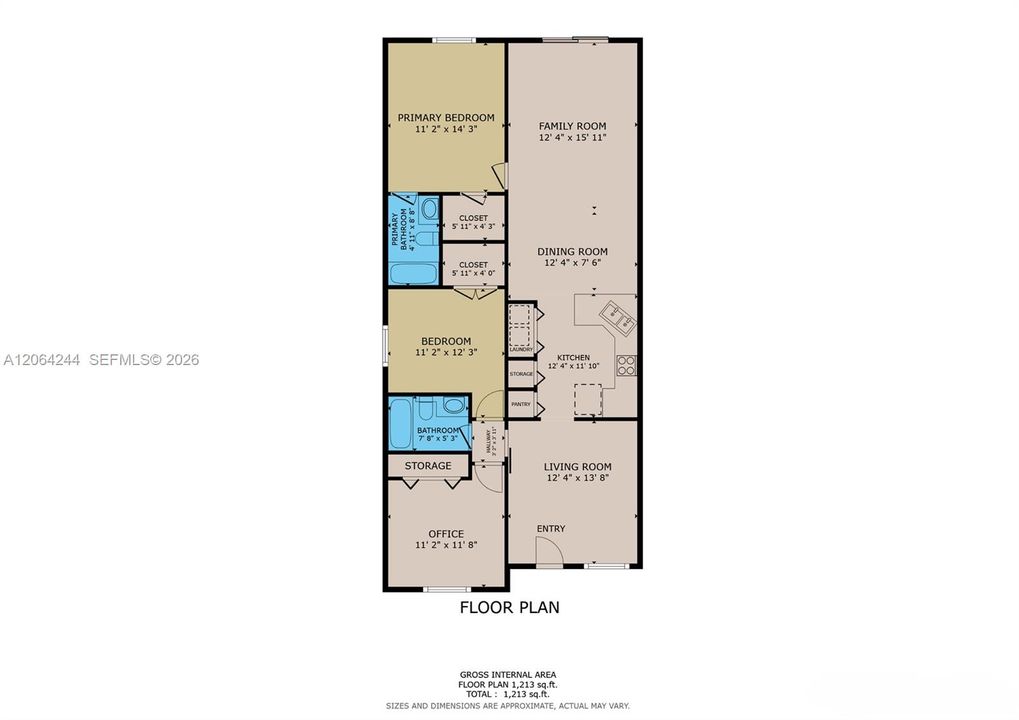 Active With Contract: $495,000 (3 beds, 2 baths, 1286 Square Feet)