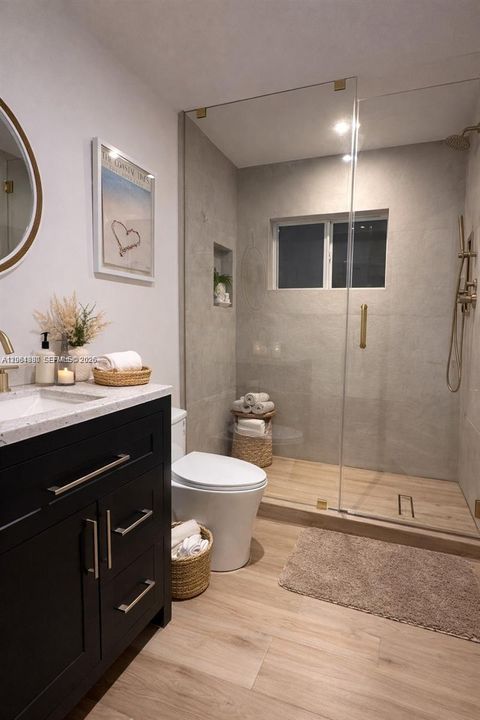 Completely Remolded 3rd Bathroom