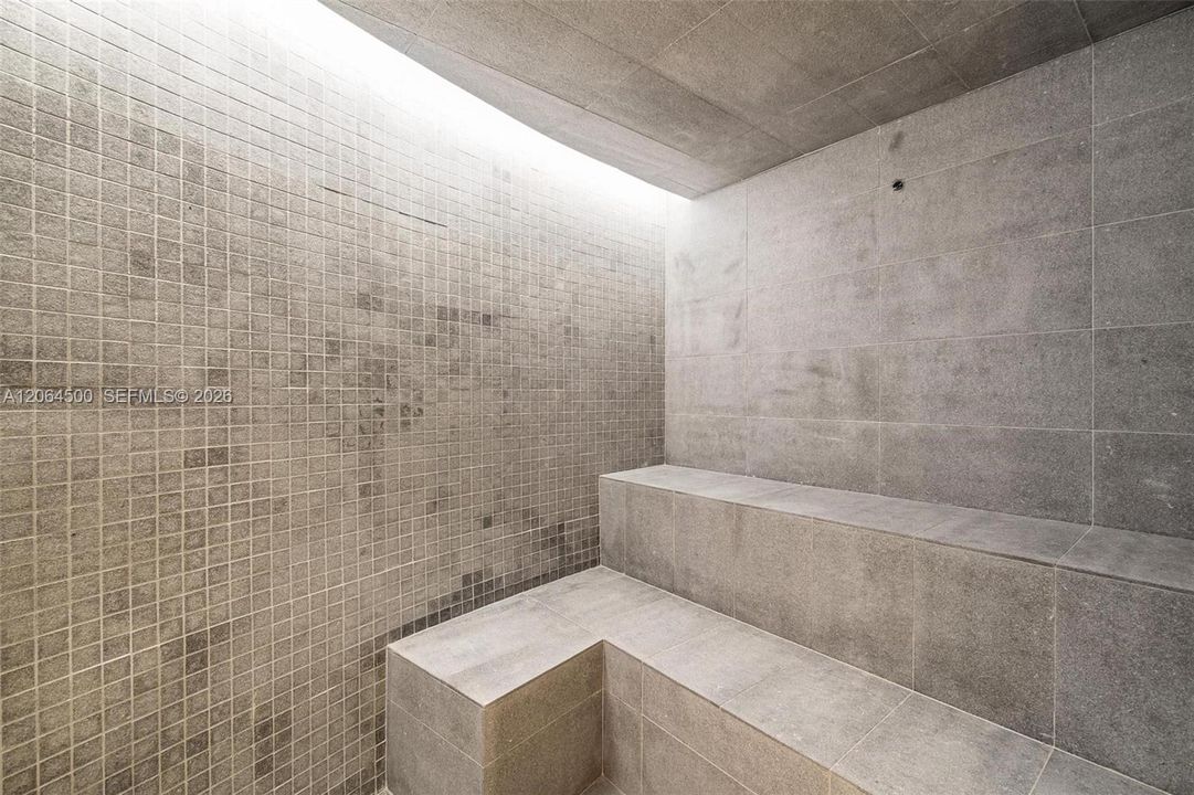Floor 53-Steam Room.