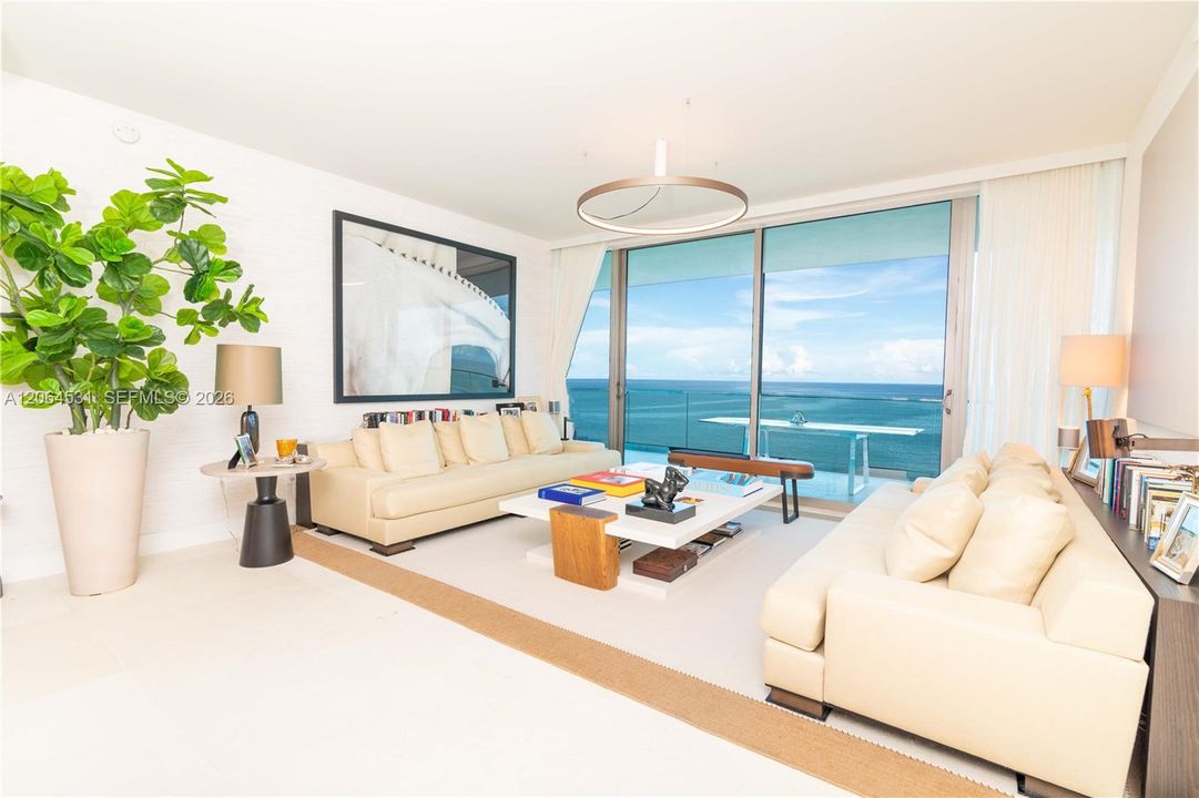 Living room amazing views