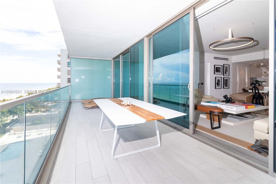 expansive balcony