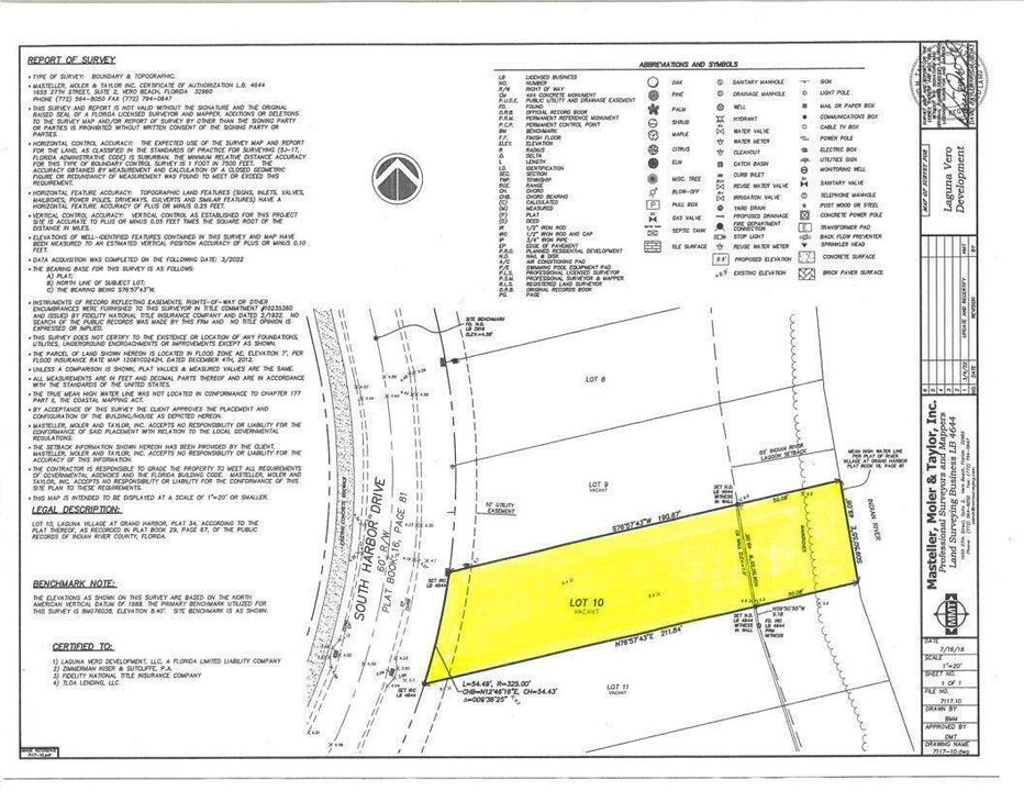 Lot 10 Survey