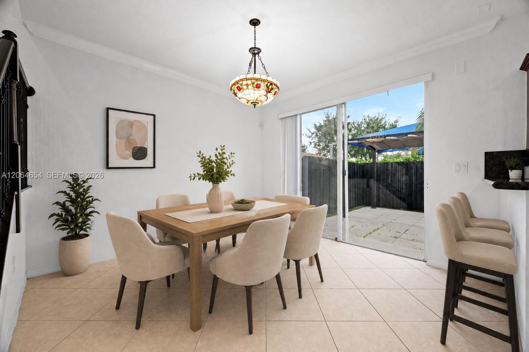 Formal Dining Room (staged photograph)