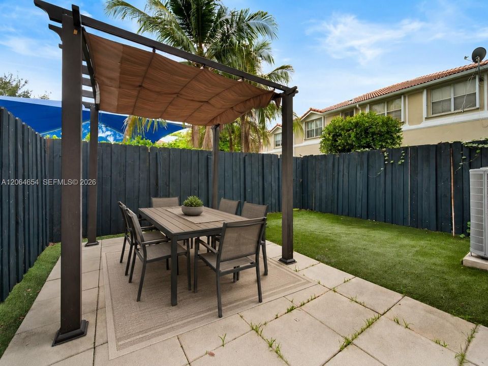 Wonderful Outdoor Living Space (staged photograph)