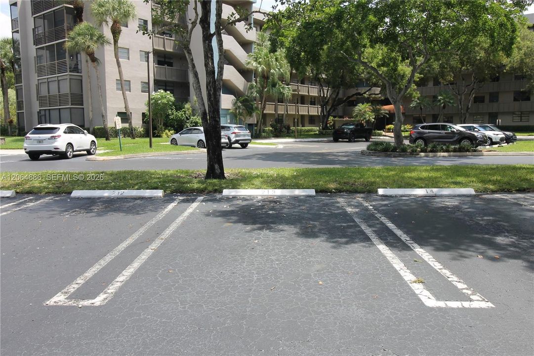 assigned spot #21