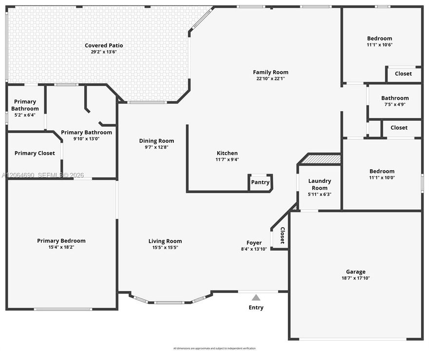For Sale: $520,000 (3 beds, 2 baths, 1968 Square Feet)