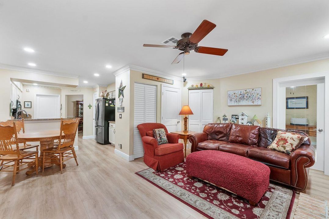 Living Room/Eat in Kitchen