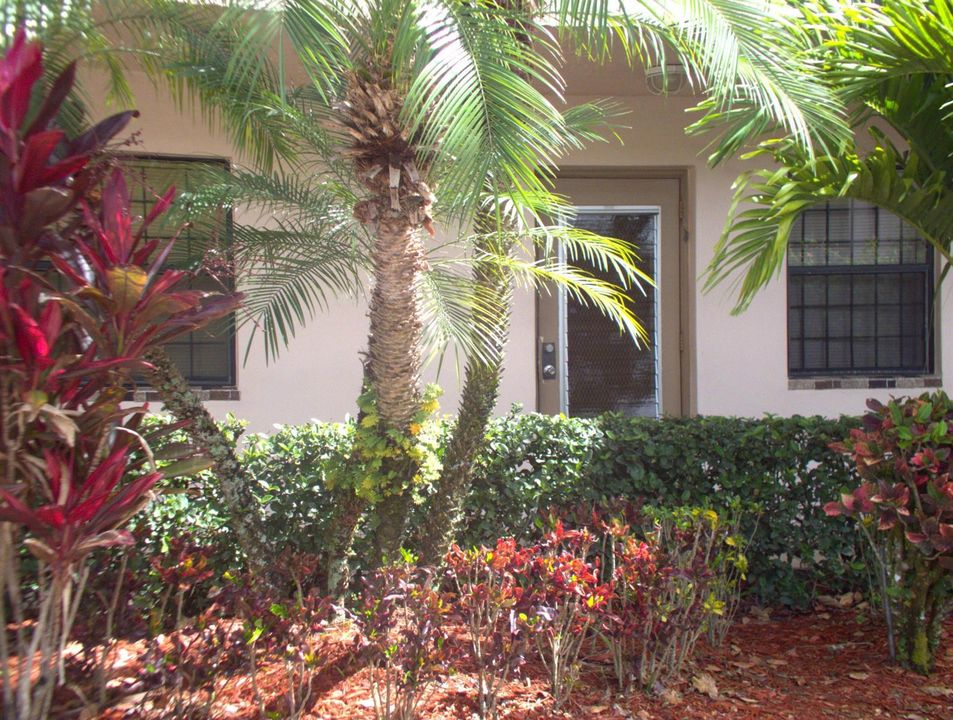 Front of the apartment