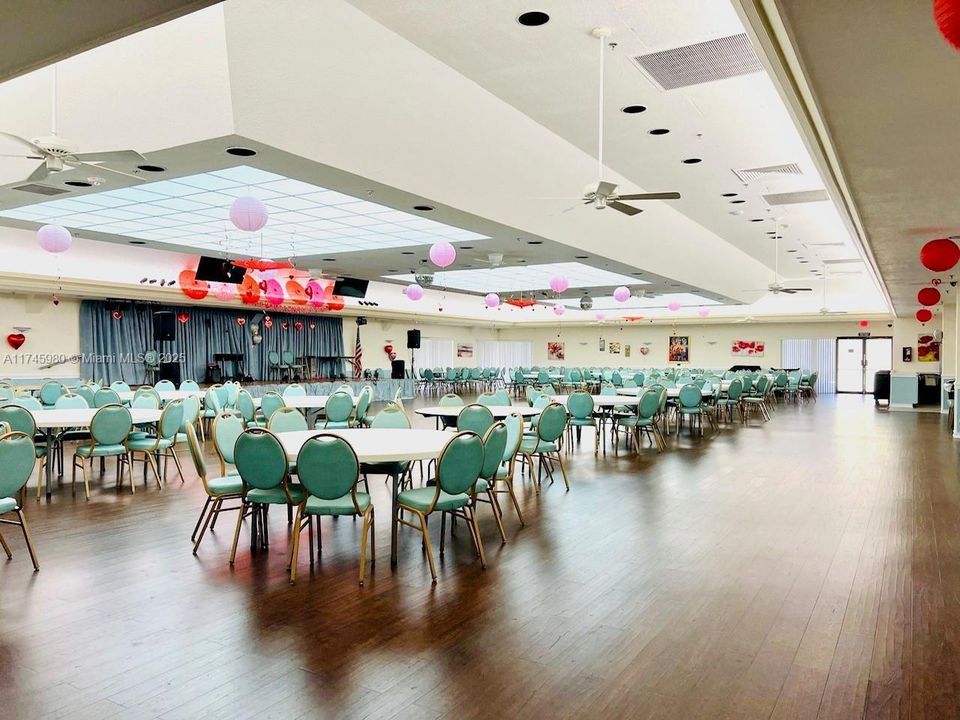 Club house area