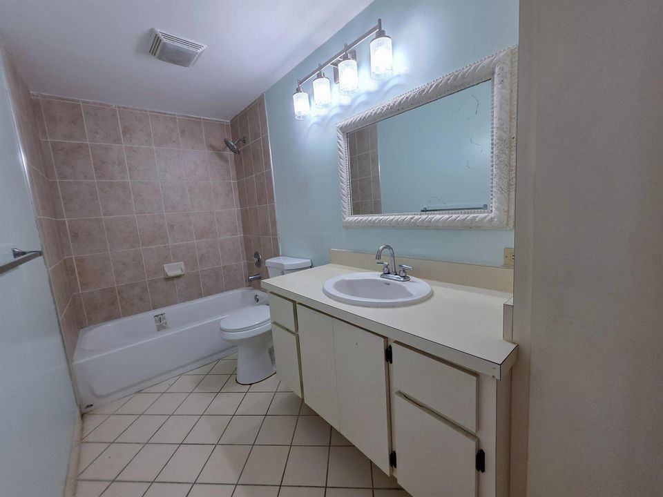 Secondary bathroom