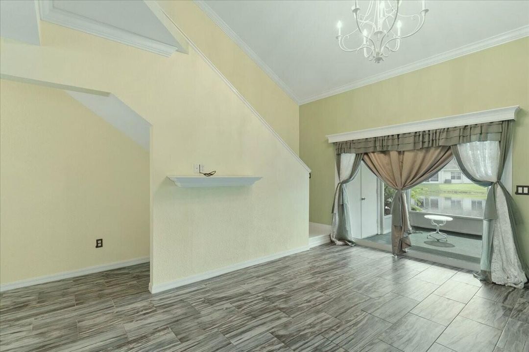 Living Room to Porch & Lake