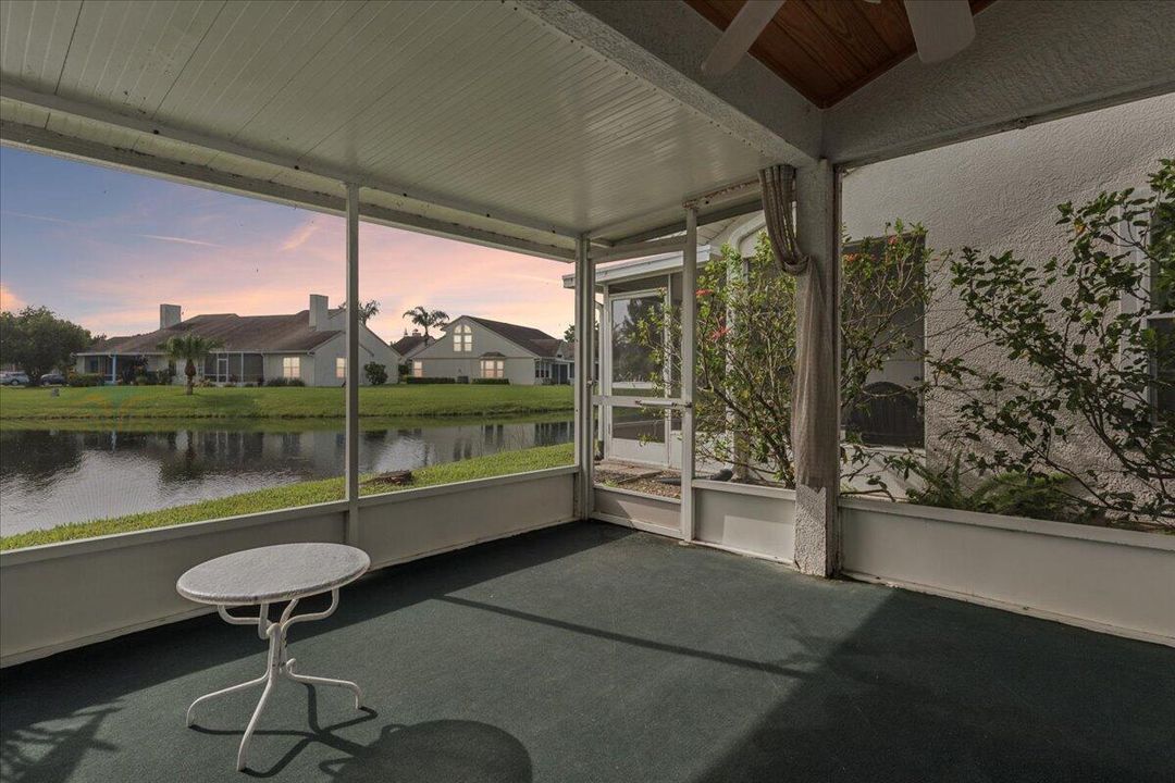 Lakeside, Screened Porch