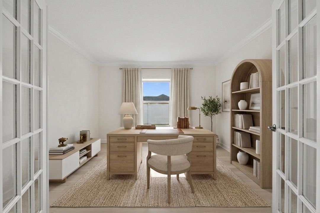 Office virtual staging