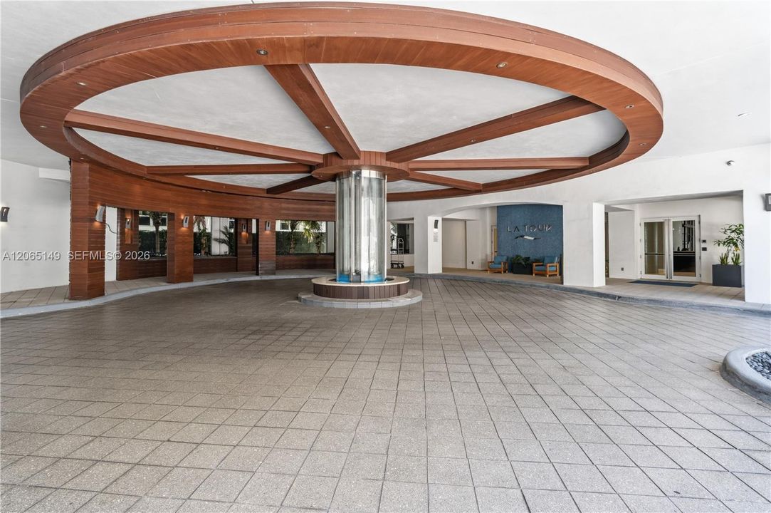 Entrance to building