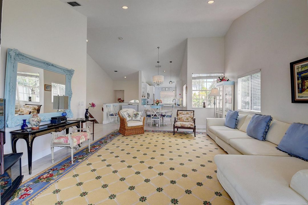 LIVING ROOM TO DINING AREA