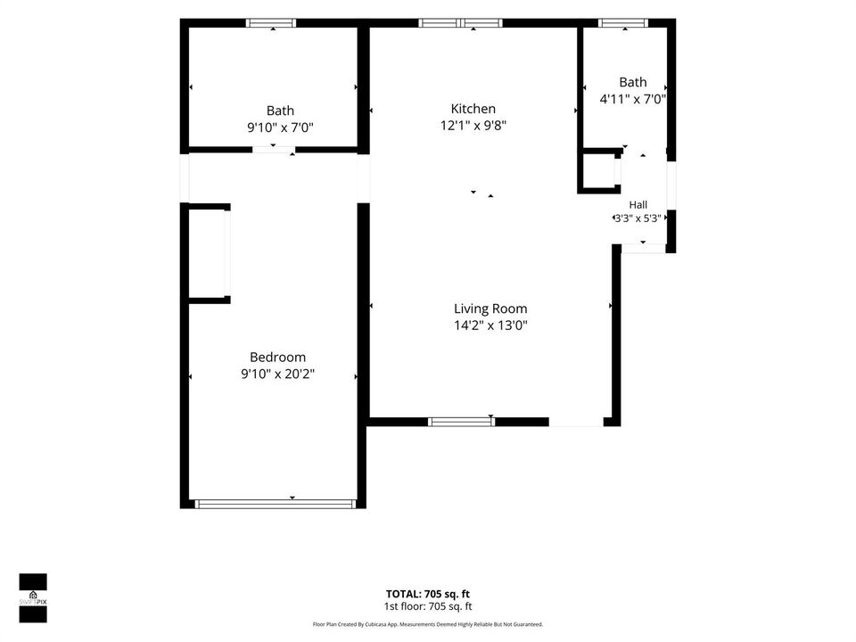 Partial plan; right-side BRs omitted