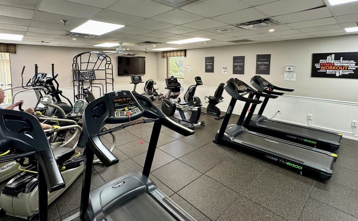 Fitness Center Treadmills