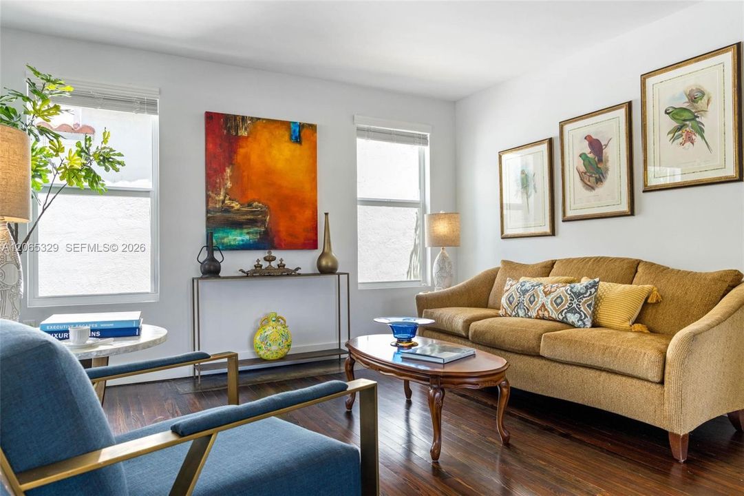 the living room brings you to the social heart of the house.