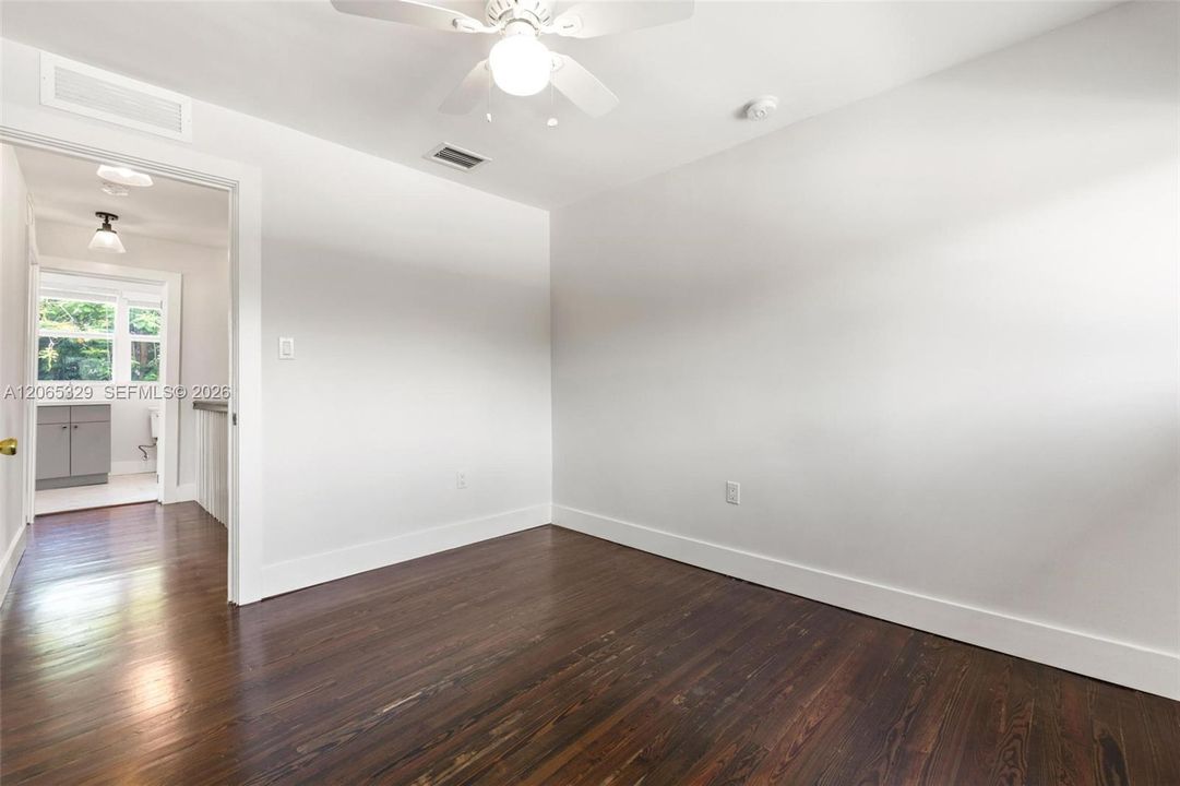 The sloped ceilings make these spaces anything but ordinary.