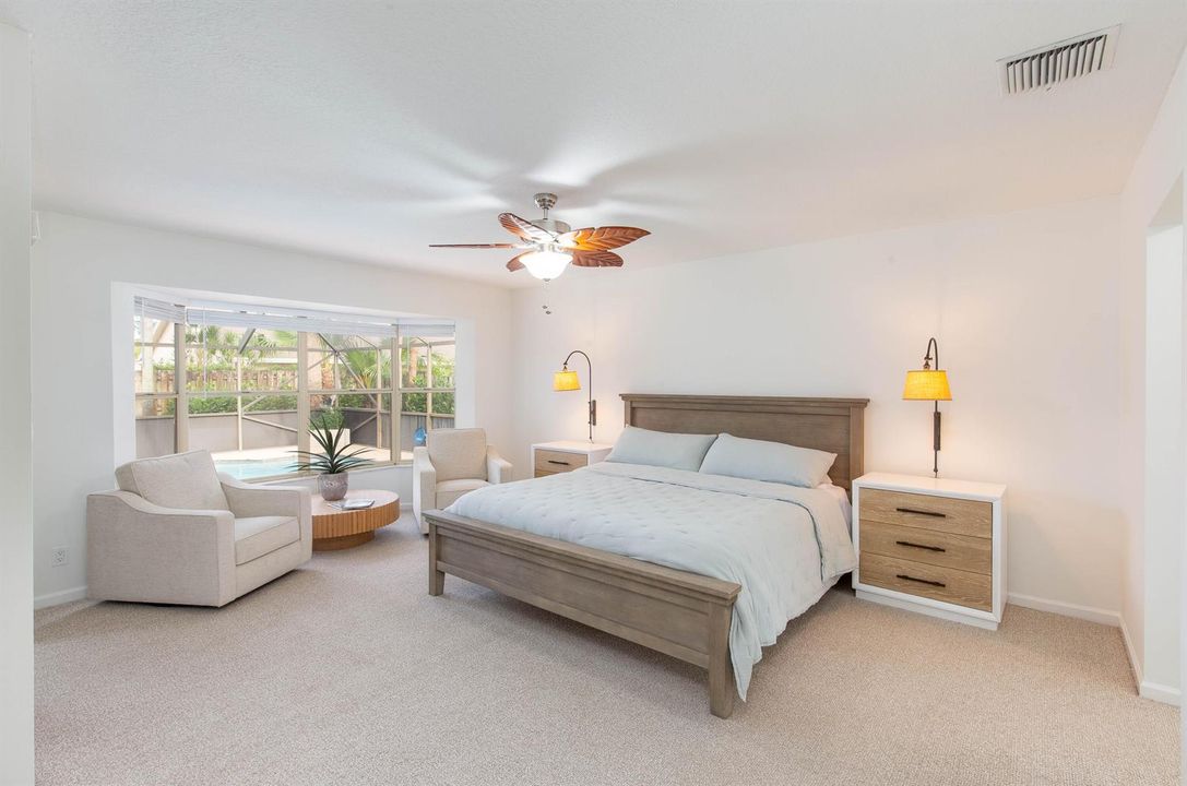 Spacious Primary bedroom