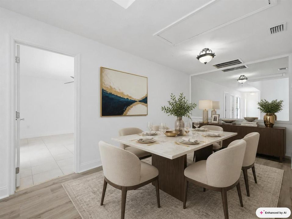 Dining Staged
