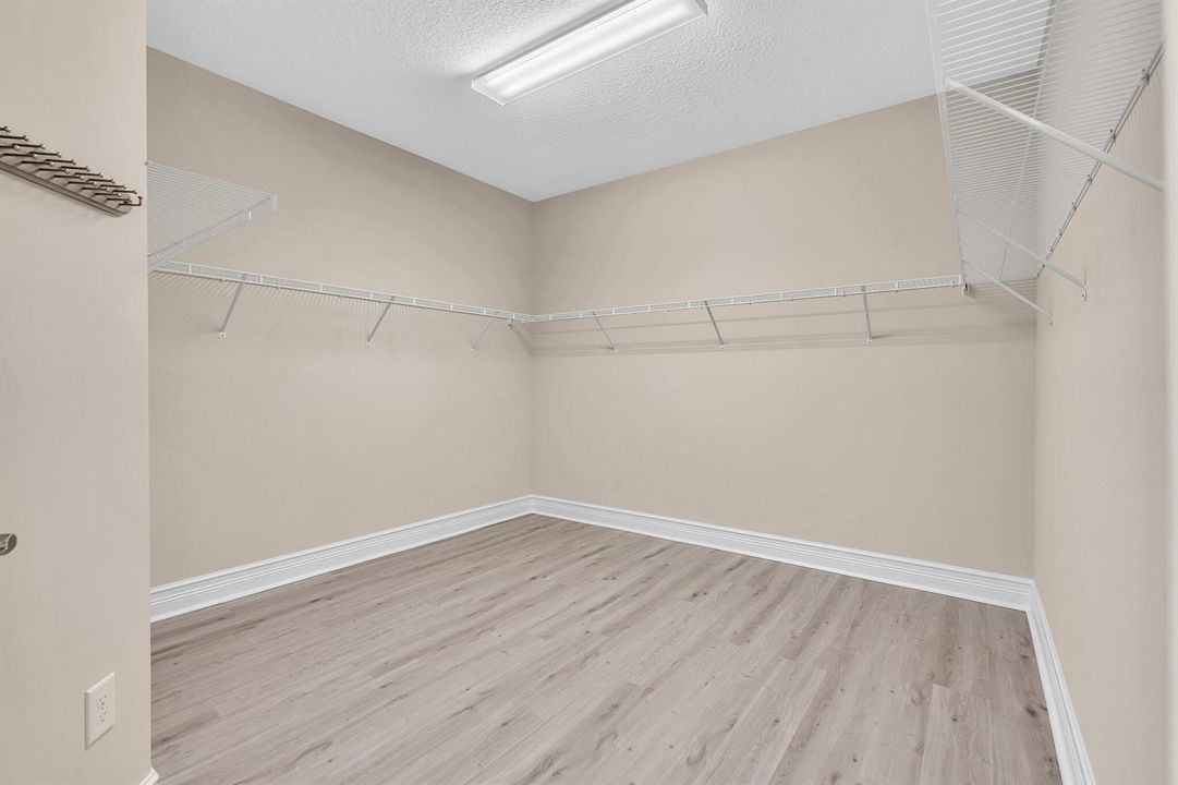 Primary Walk In Closet