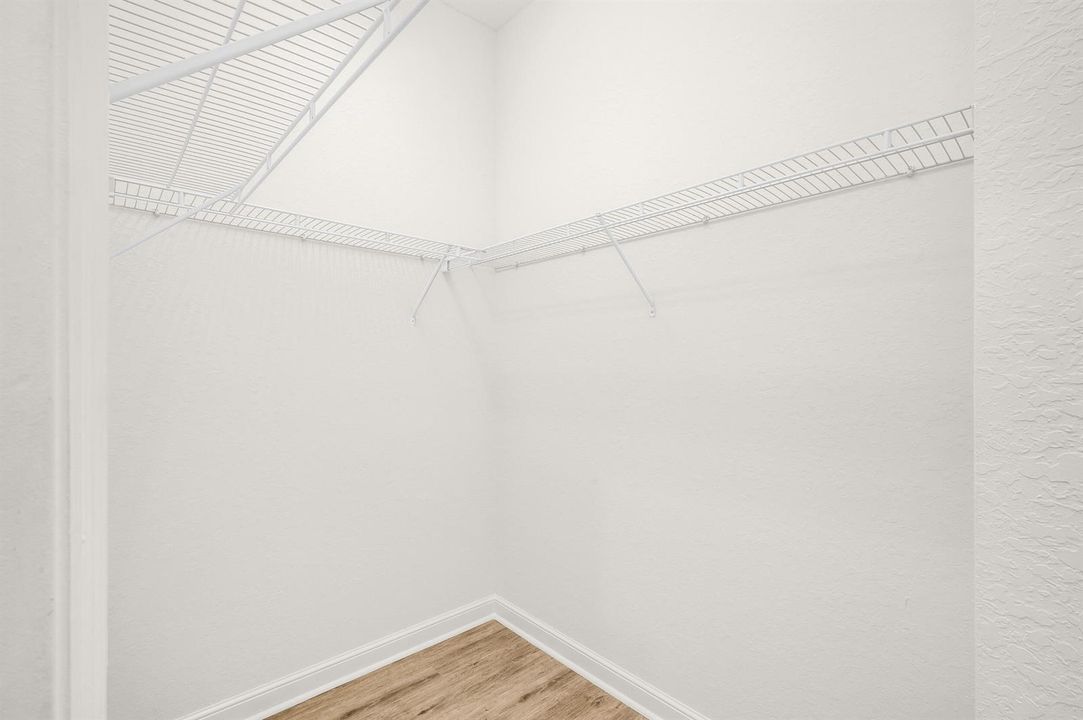 Master closet