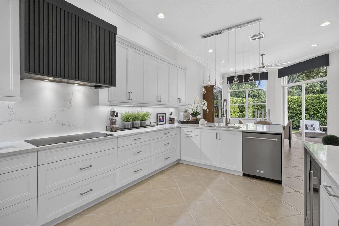 Kitchen with New Hood