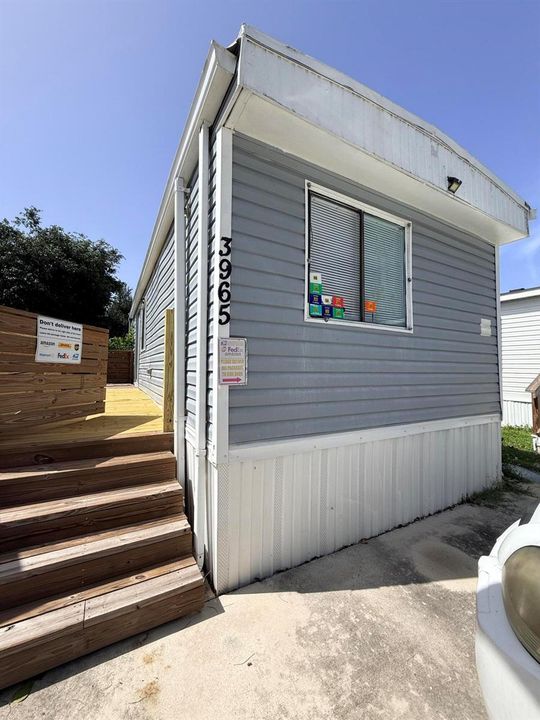 BACK PORCH ENTRY