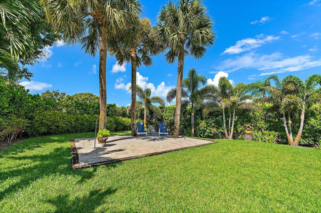 Side Yard Lounging Area