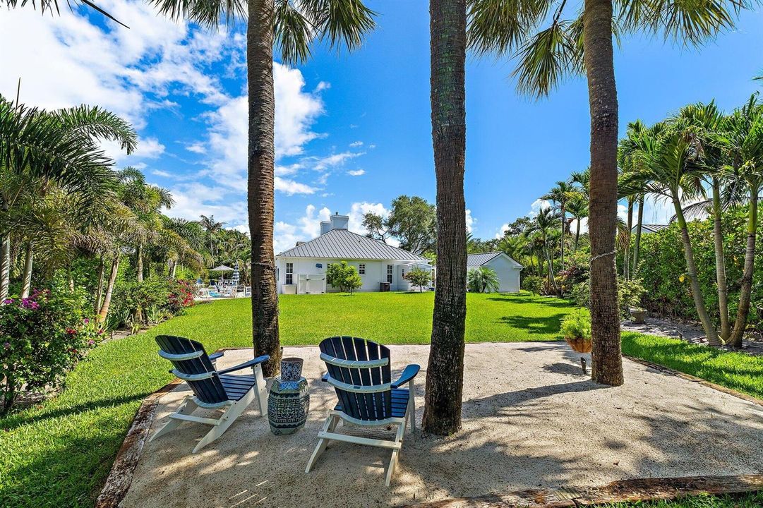 Side Yard Lounging Area