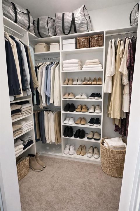 Master closet