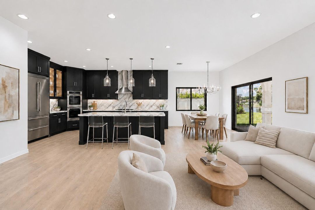 Living Room Kitchen AI