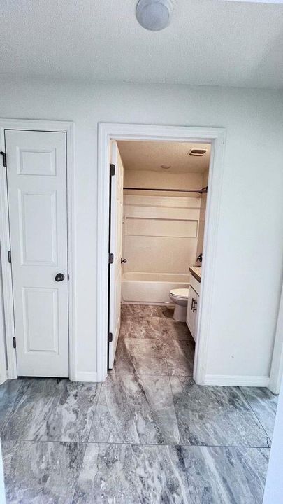 Hallway Bathroom