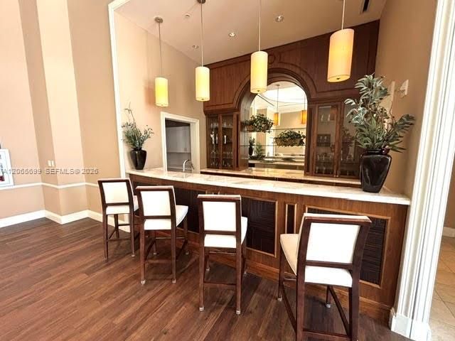 private club room for condo meetings