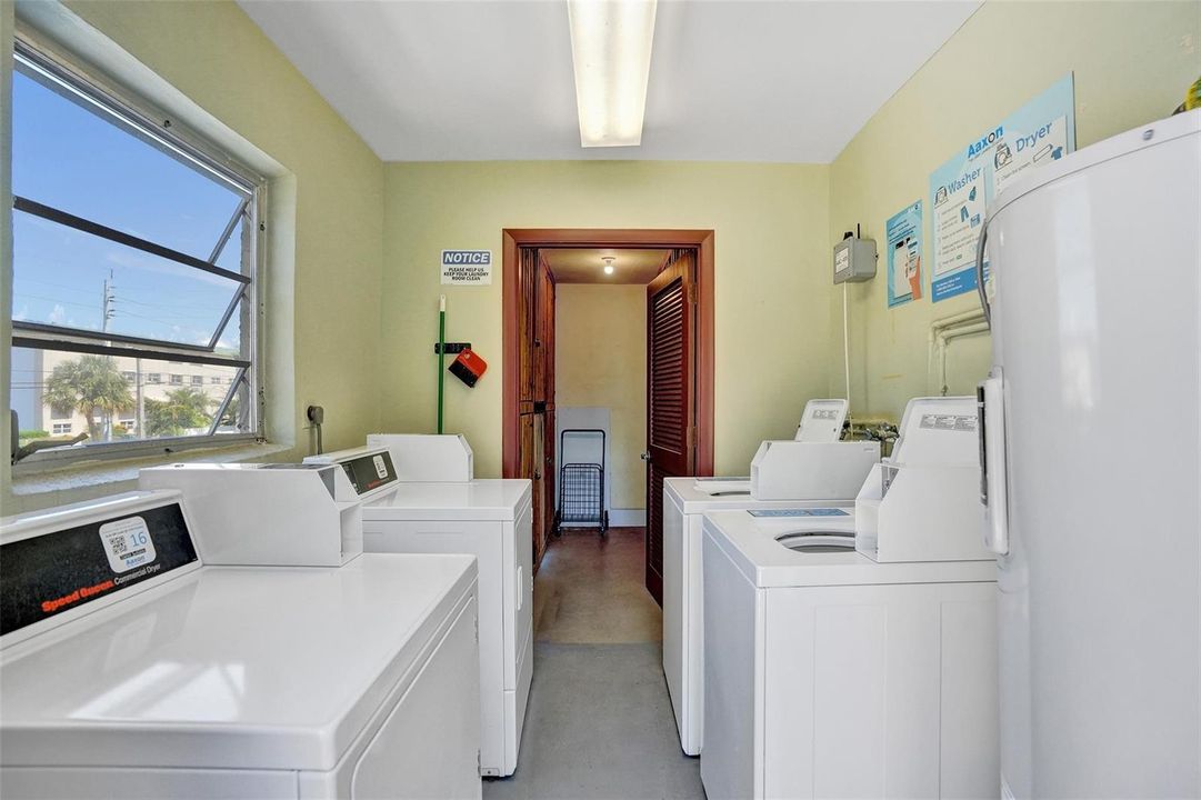 Laundry room.
