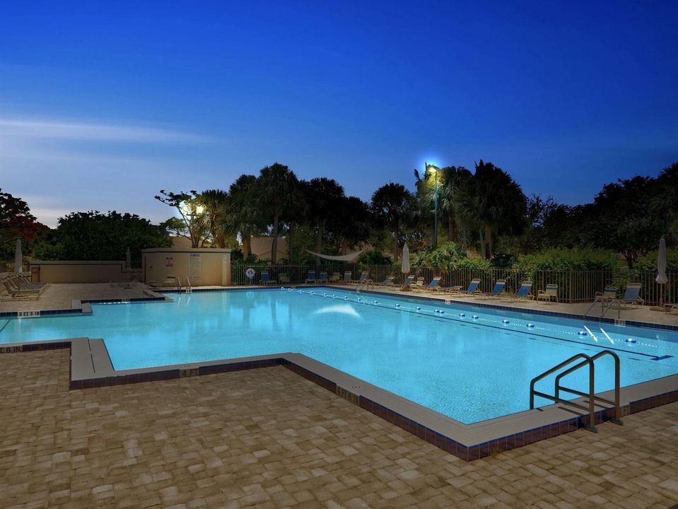 Nighttime Swimming