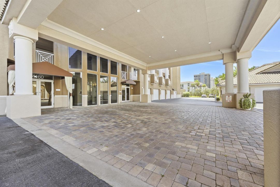 Grand Covered Entrance