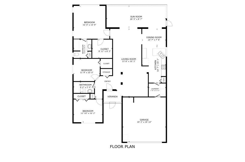 6730 Gaviota Floor Plan