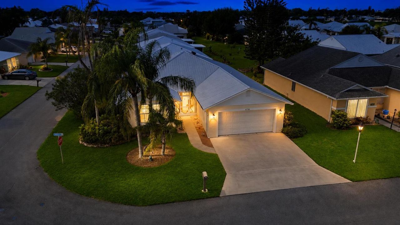 Drone Front at Night