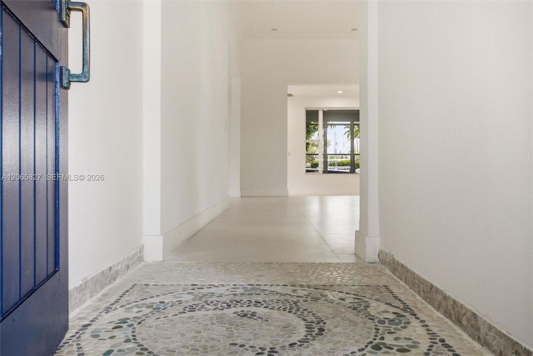 Mosaic at Entrance Hall