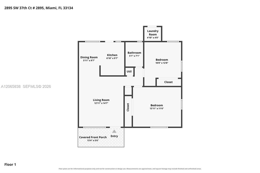 Approximate floor plan