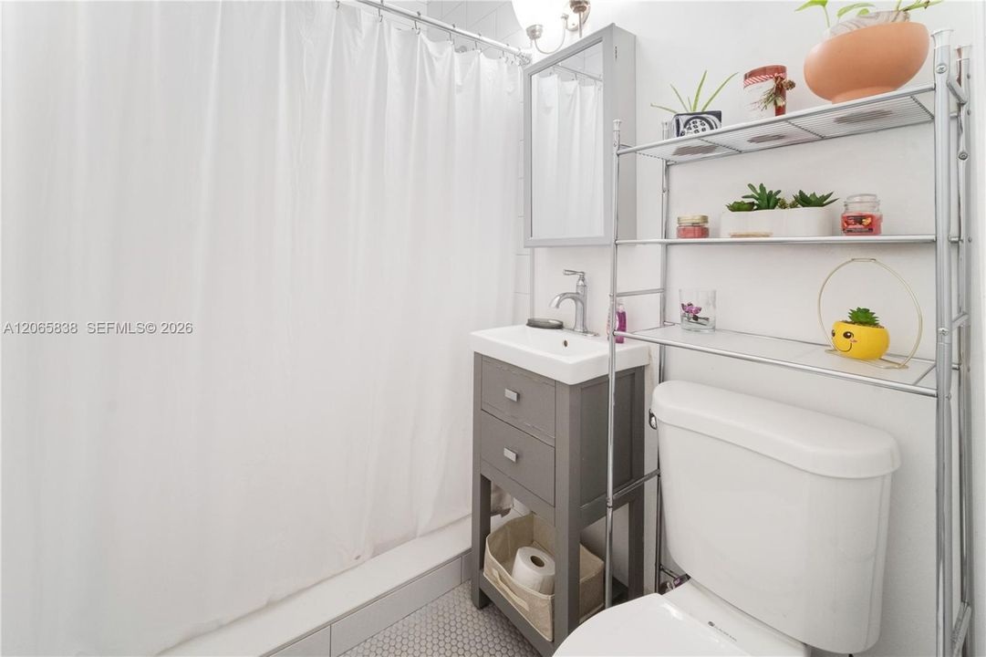 Renovated bathroom