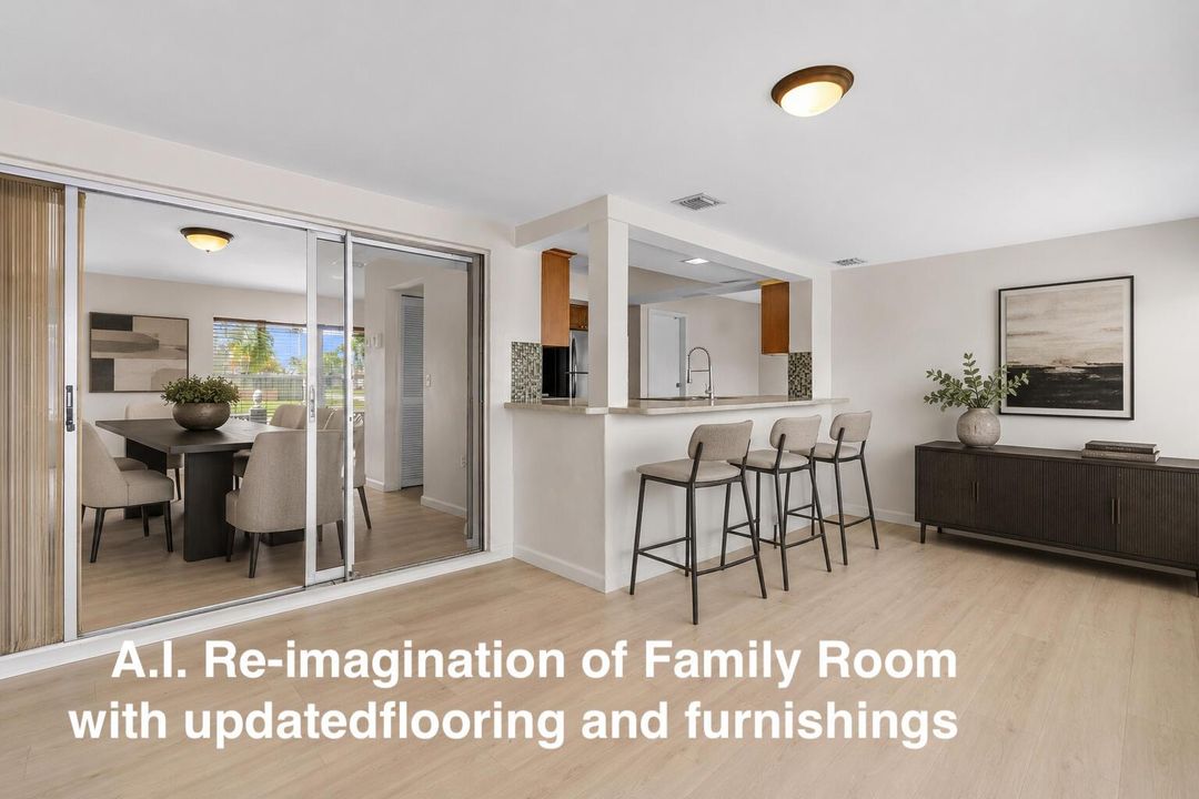 Pierre use this family room AI
