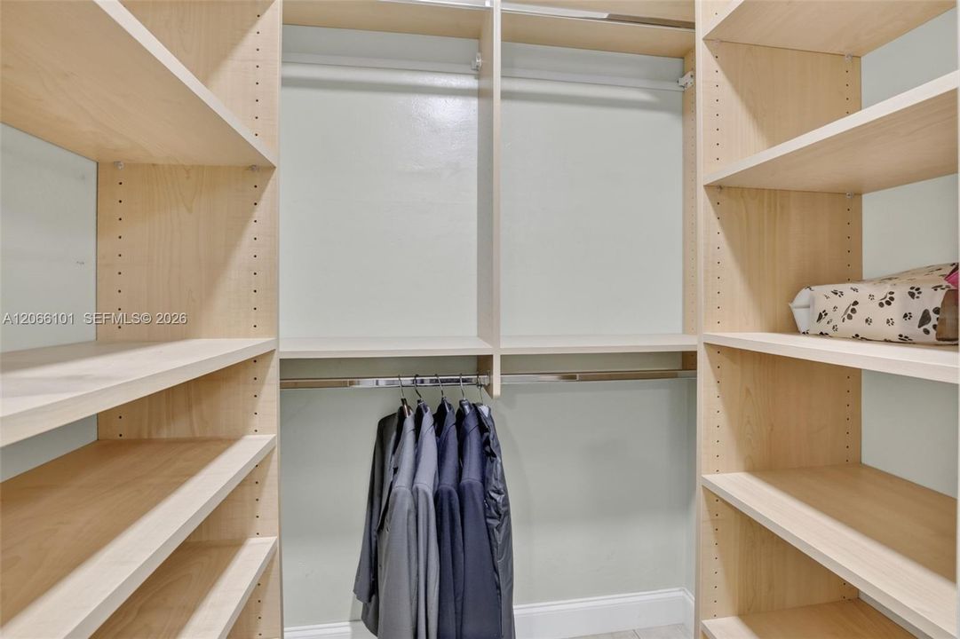 Primary Closet