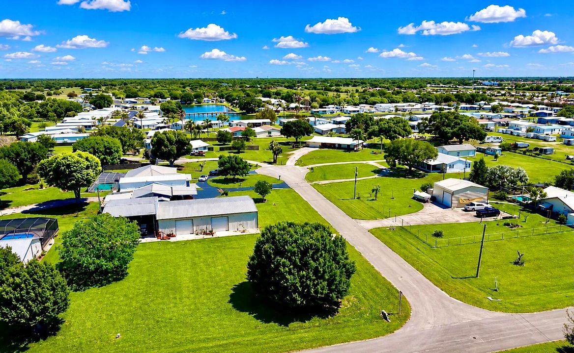 Aerial Looking North